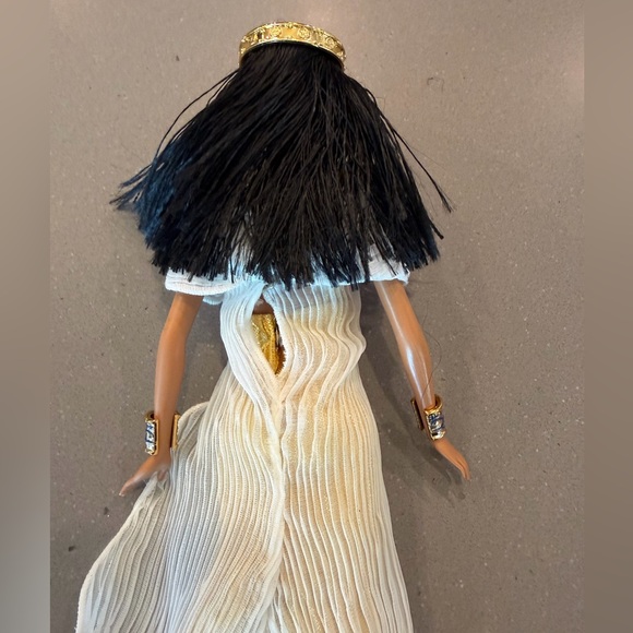 Barbie Egyptian Nile Princess Doll with Gold and White Dress - Picture 5 of 7
